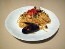 SPAGHETTI COZZE E PACHINO 0